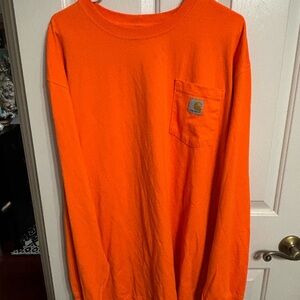 Carhartt Vibrant Orange Loose Fit Shirt